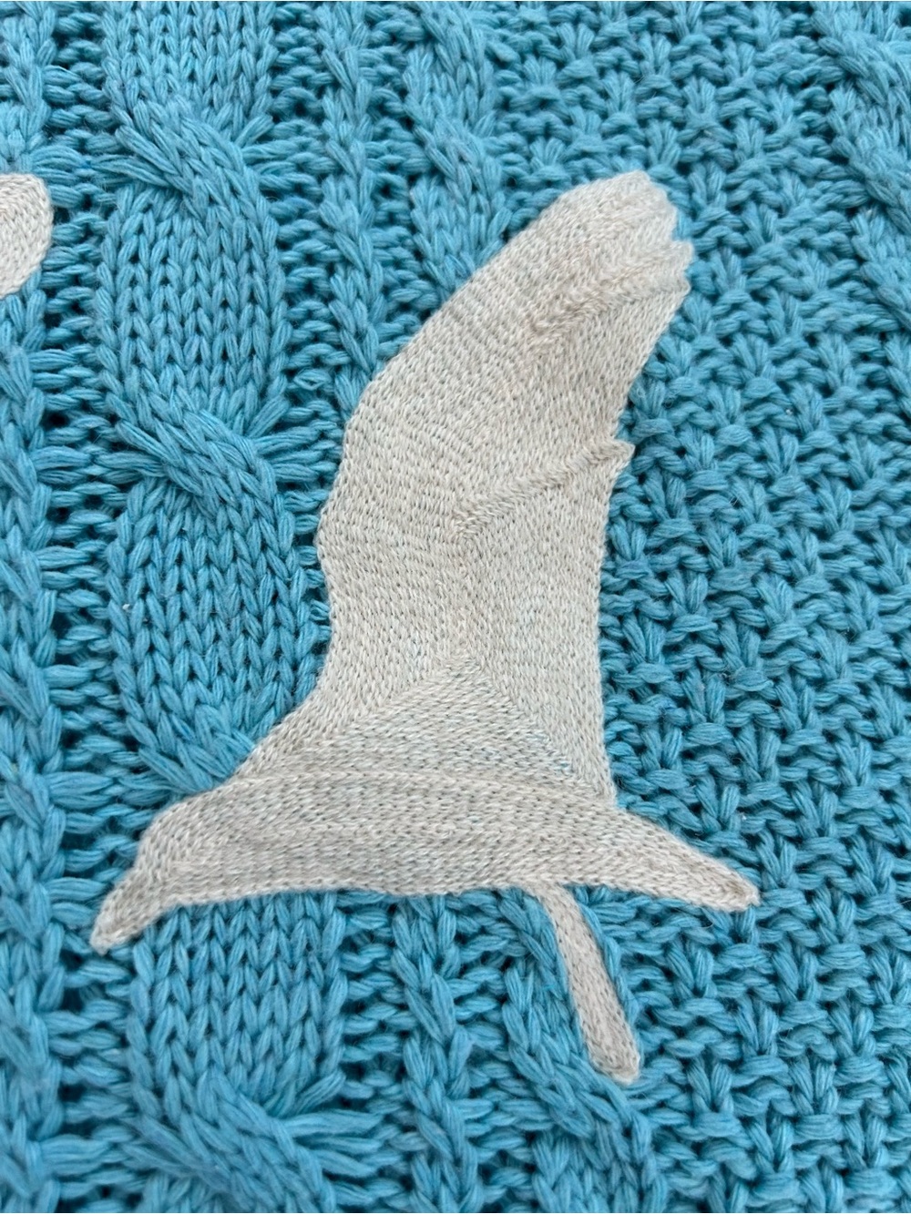 Taylor Swift 1989 Cardigan Taylor’s Version
M/L
Embroidered Seagulls
Cable Knit - Picture 9 of 14